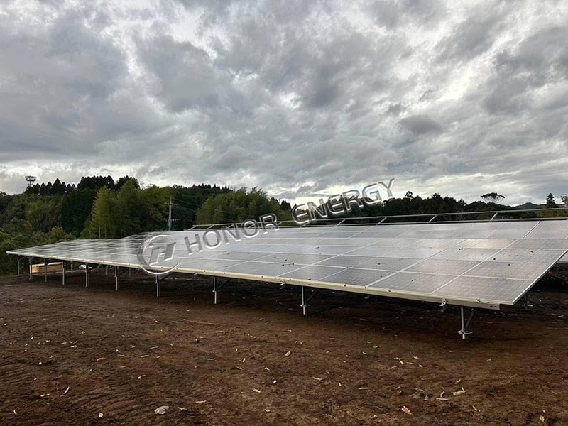 Iaponia Kyushu 650kw project feliciter consummarunt