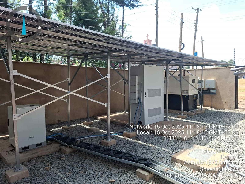 100 Turres solares in Kenya: Quomodo SOLARFARM servato 1.2M Literae Diesel Annuatim
