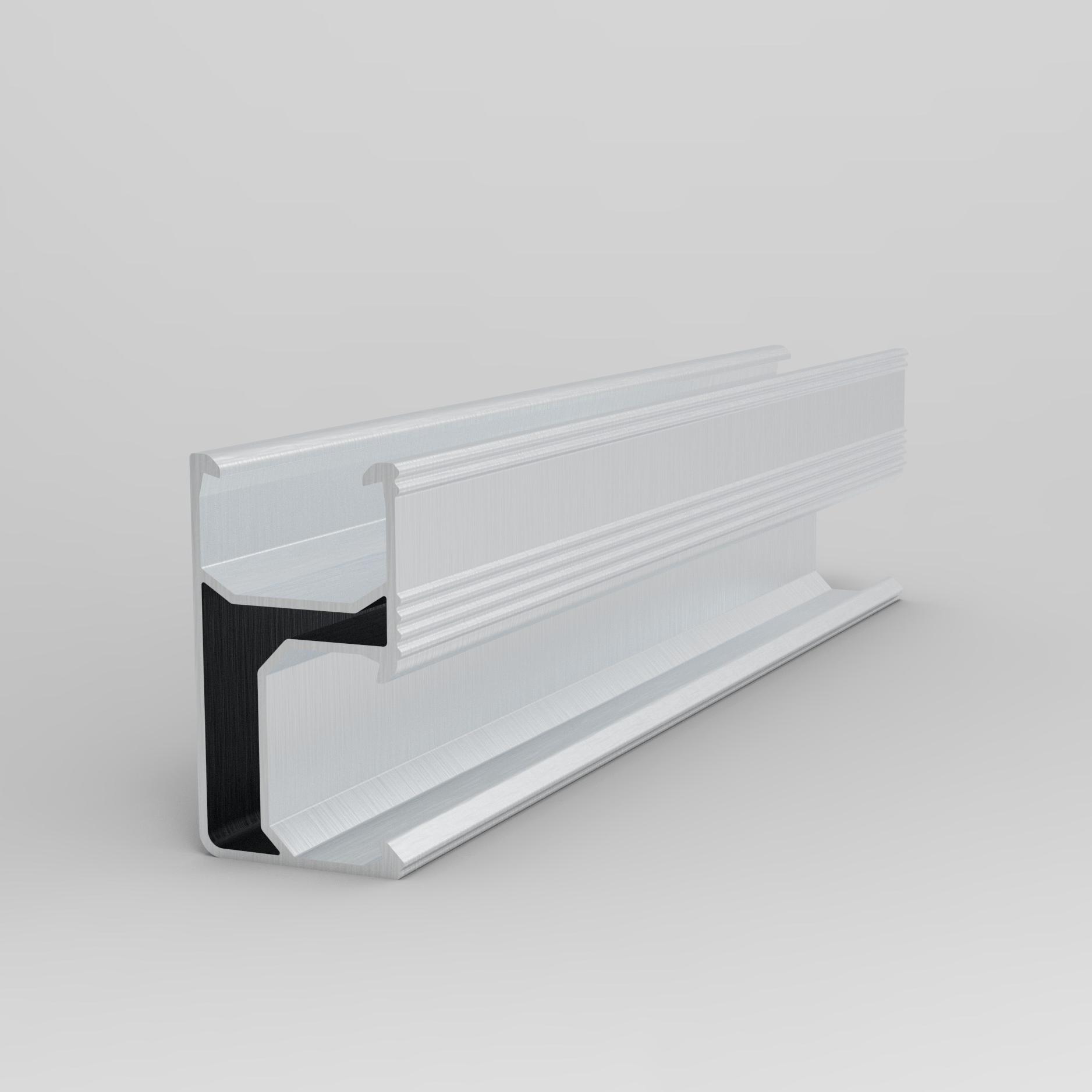 Aluminium Solarium R genus Rails