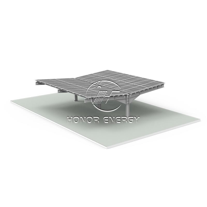 Duplex cornu solaris carport