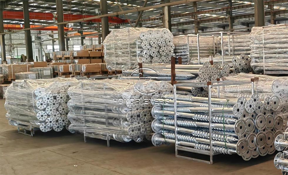 Adjustable Ground Screw