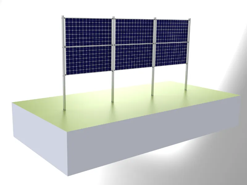 Vertical solar Carbon Steel Adscendens